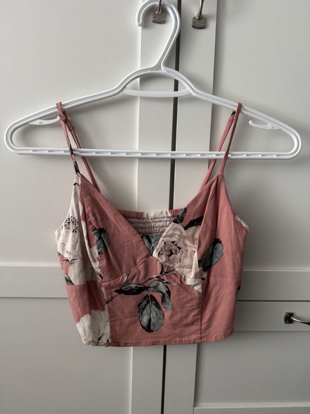 Floral Tank Top Cropped - B cup